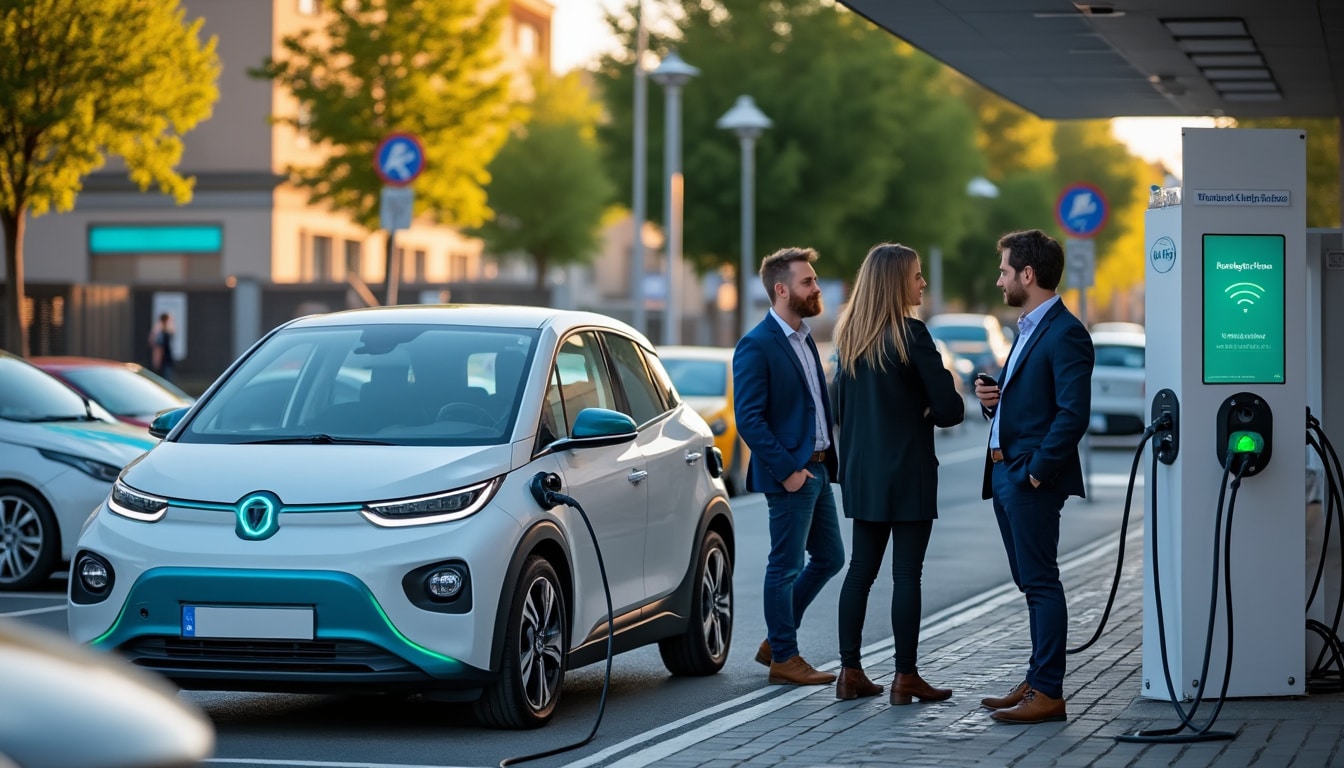 Illustration: Qui sont les principaux acteurs des bornes de recharge électrique à Strasbourg ?