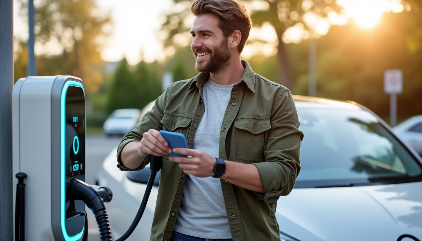 Illustration: Comprendre l’utilité d’une carte pour la recharge des véhicules électriques
