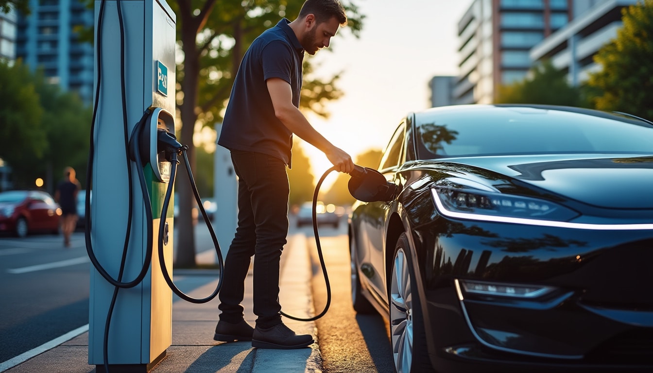 Illustration: Comprendre la réalité de la recharge gratuite pour véhicule électrique