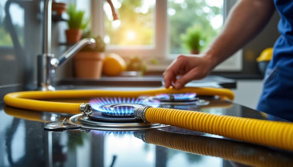 Flexible du gaz de ville : guide complet pour sécurité et installation