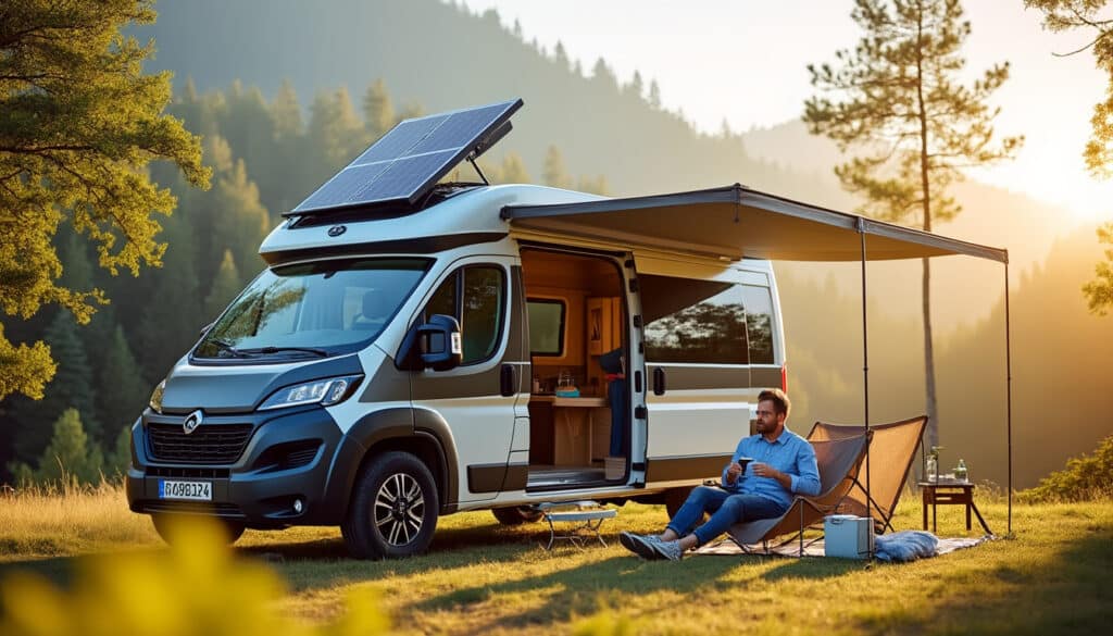 Panneau solaire 100W pour camping-car : guide complet et conseils