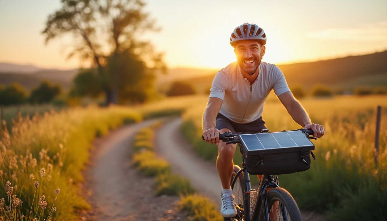 Panneau solaire pour le vélo : autonomie et mobilité durable