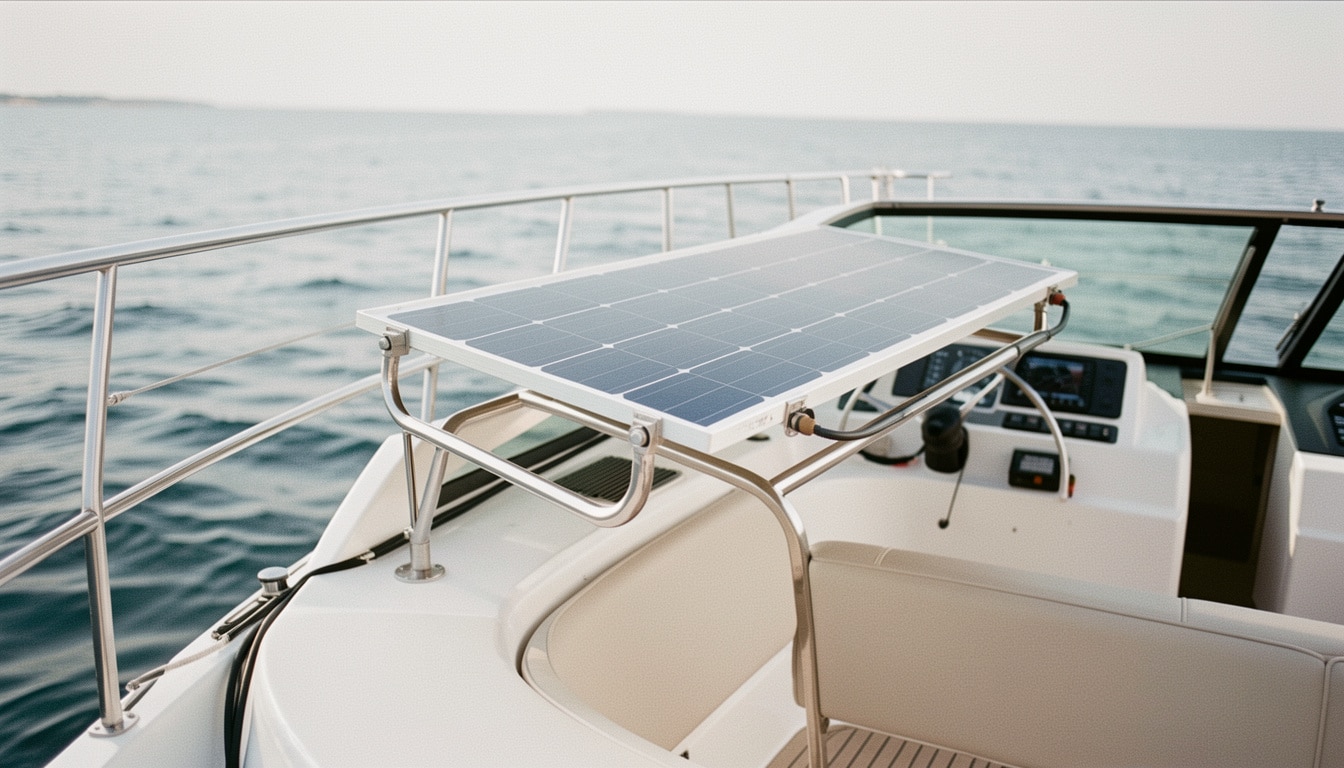 Choisir un support de panneau solaire pour son bateau