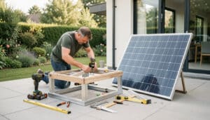 Fabriquer un support pour panneau solaire soi-même