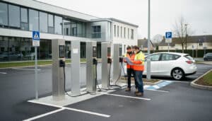Bornes de recharge en collectivité : étapes et règles