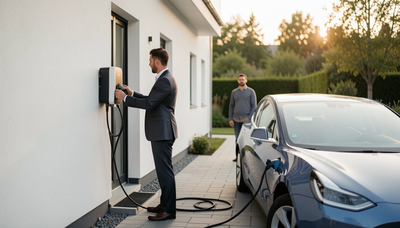 Installer une borne de recharge pour voiture électrique