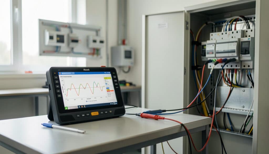 Analyseur de réseau électrique : mesures et diagnostic
