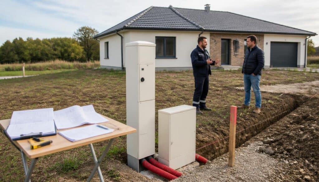 Devis EDF pour viabiliser un terrain : prix et délais