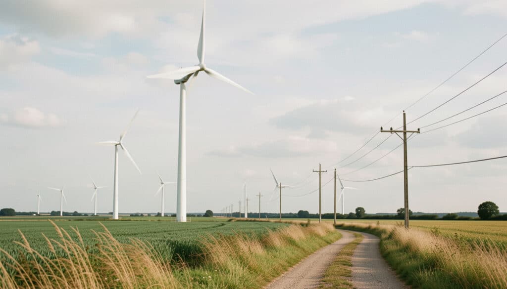 L’éolienne terrestre et son rôle dans le réseau
