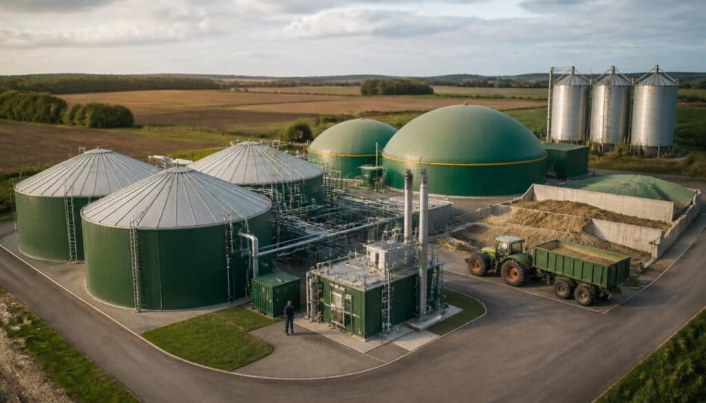 Usine de méthanisation : fonctionnement et enjeux